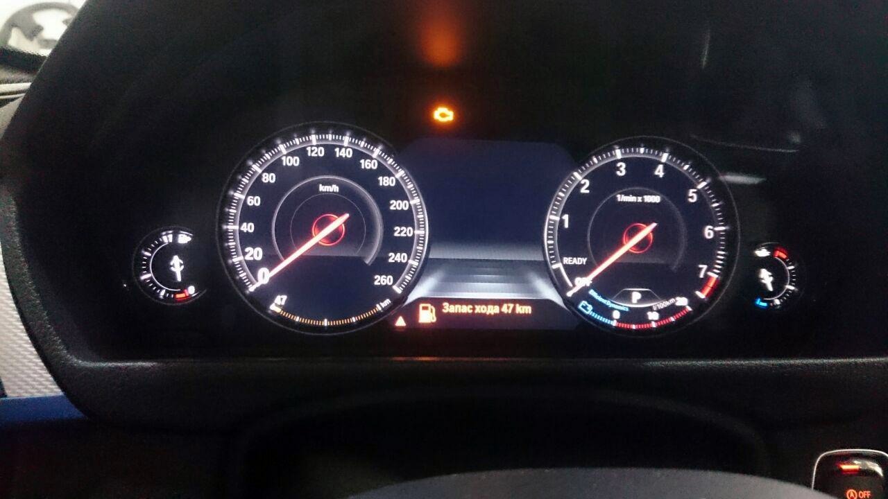 LED приборная панель, BMW F30