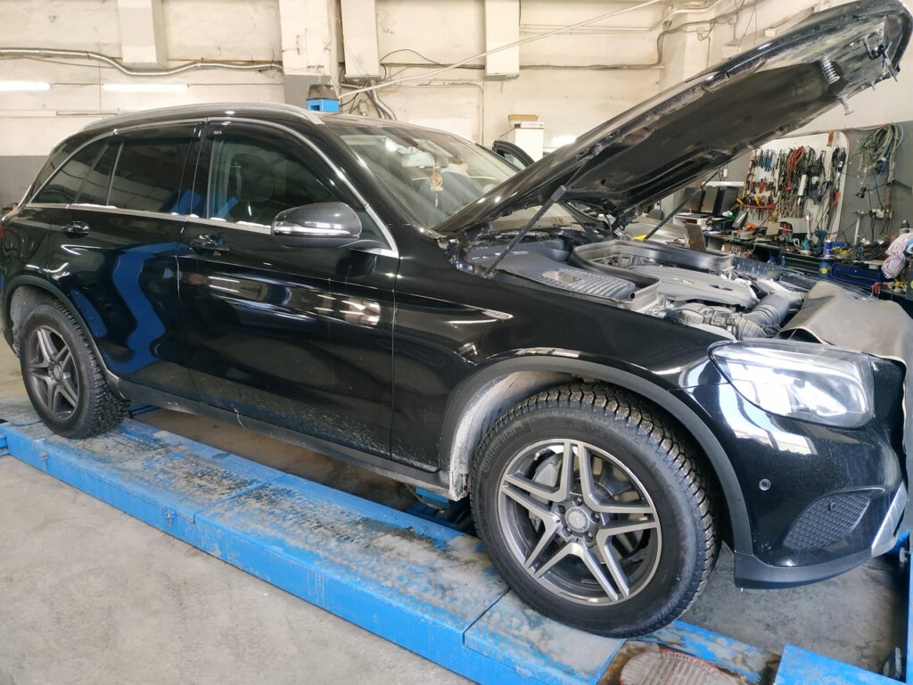 Mercedes Benz GLС 250D удаление мочевины AdBlue - Автосервис БМВ ...