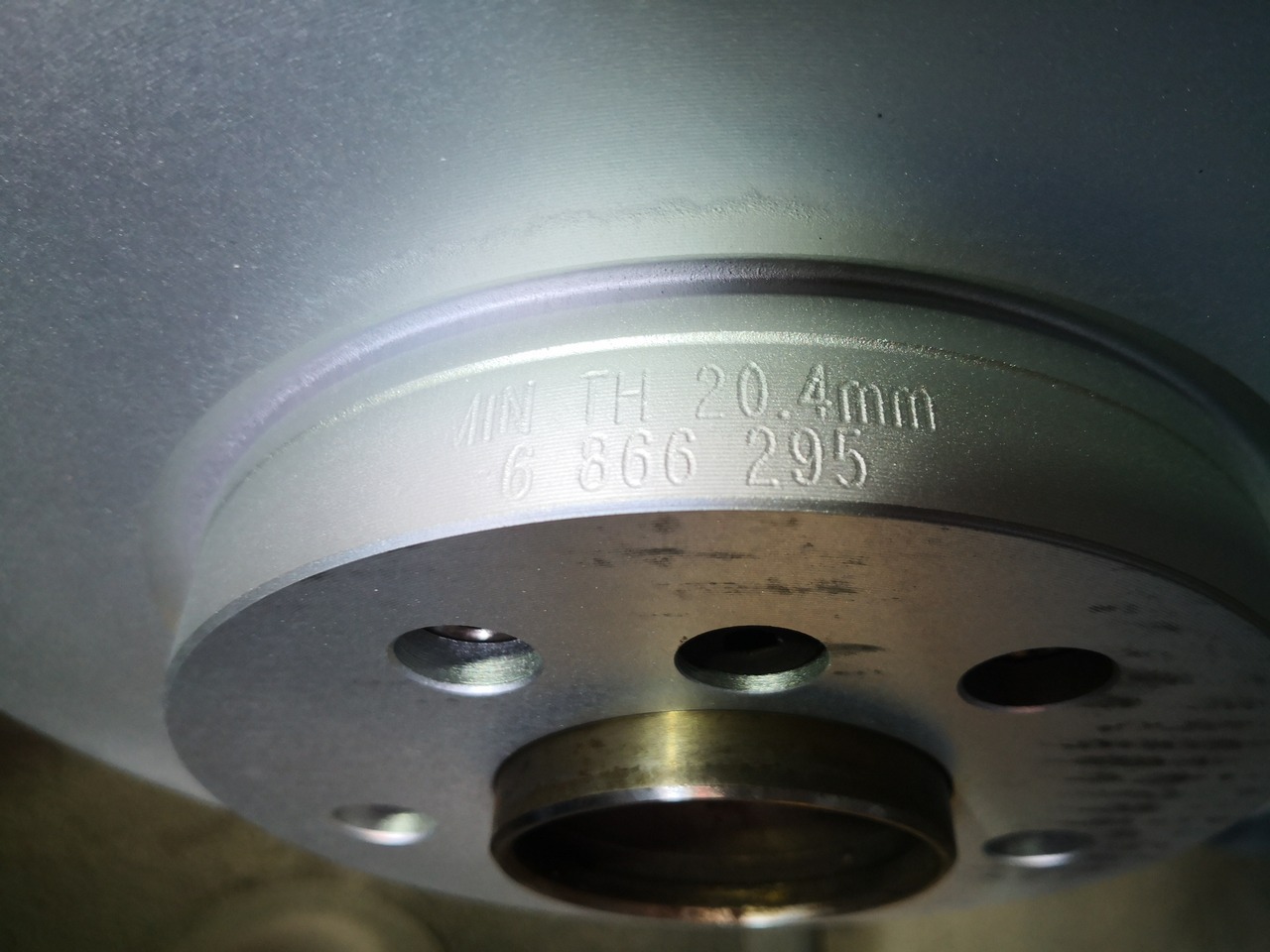 Спецификация тормозного диска 20.4 мм