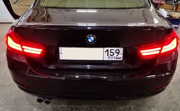 задние рестайлинговые фонари на BMW F32