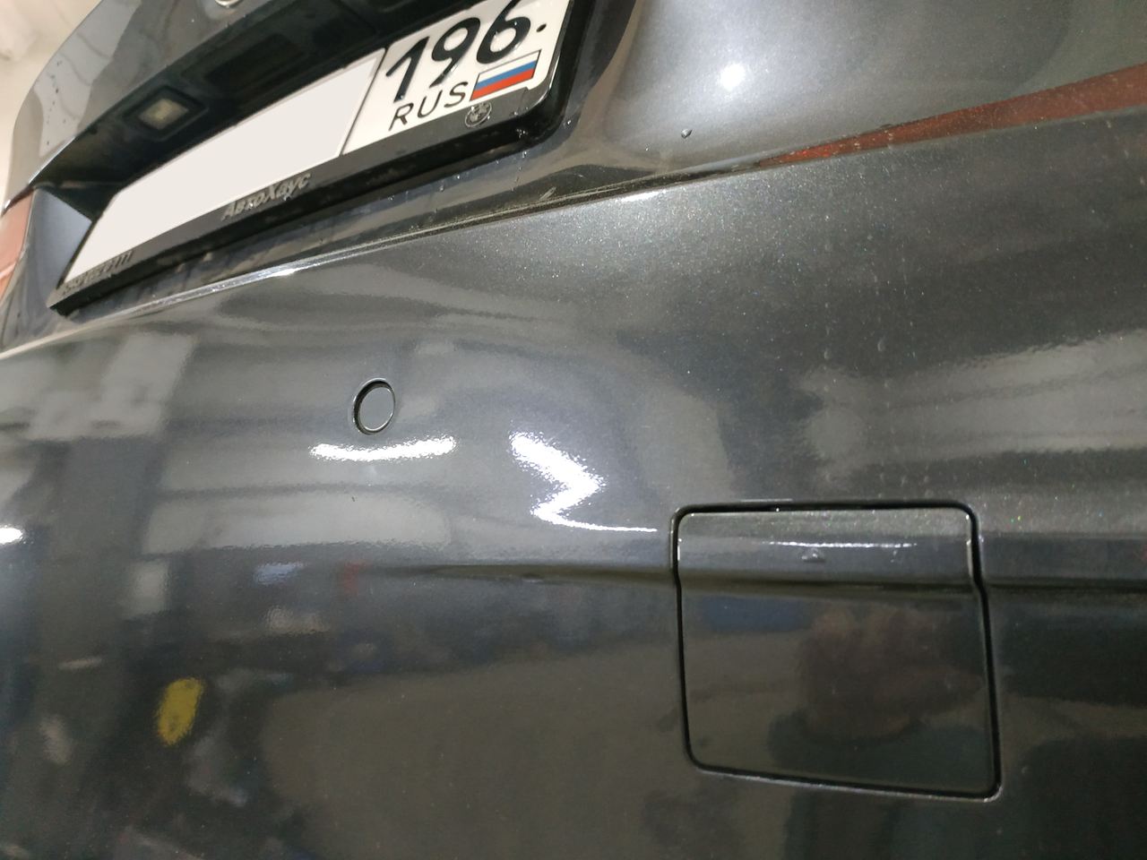 восстановление заглушки под датчик, BMW F30