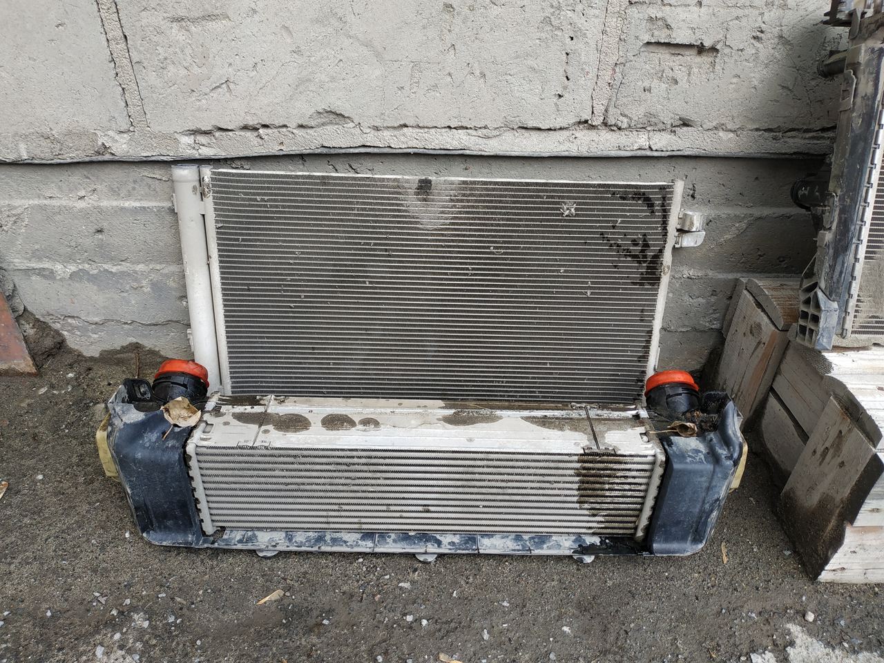 радиатор кондиционера и интеркулер, G30