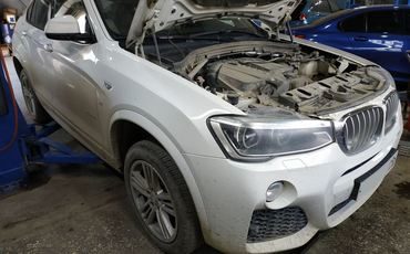 промывка радиатора x4 bmw, екатеринбург