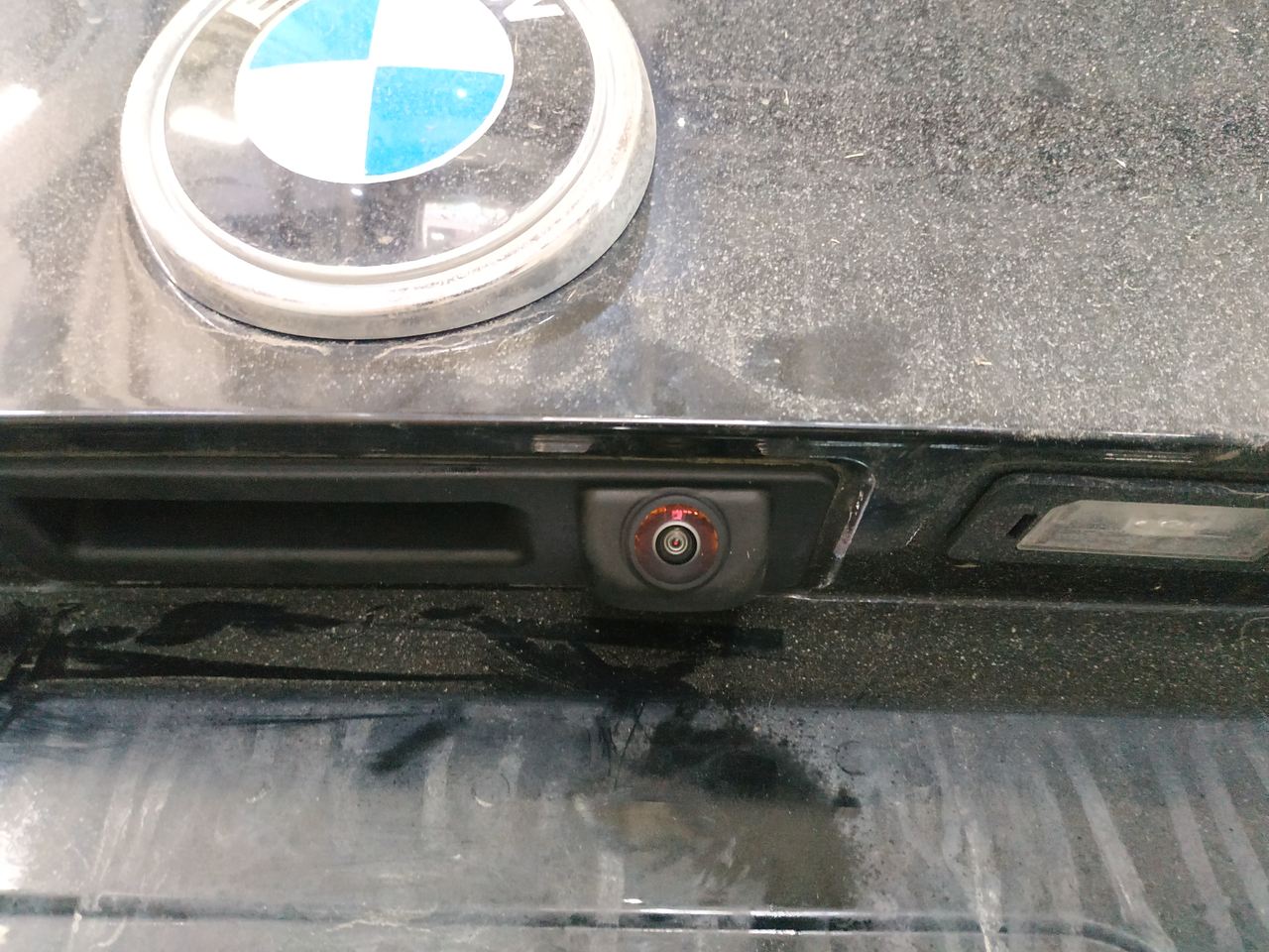 установка камеры заднего вида, BMW X6 F16