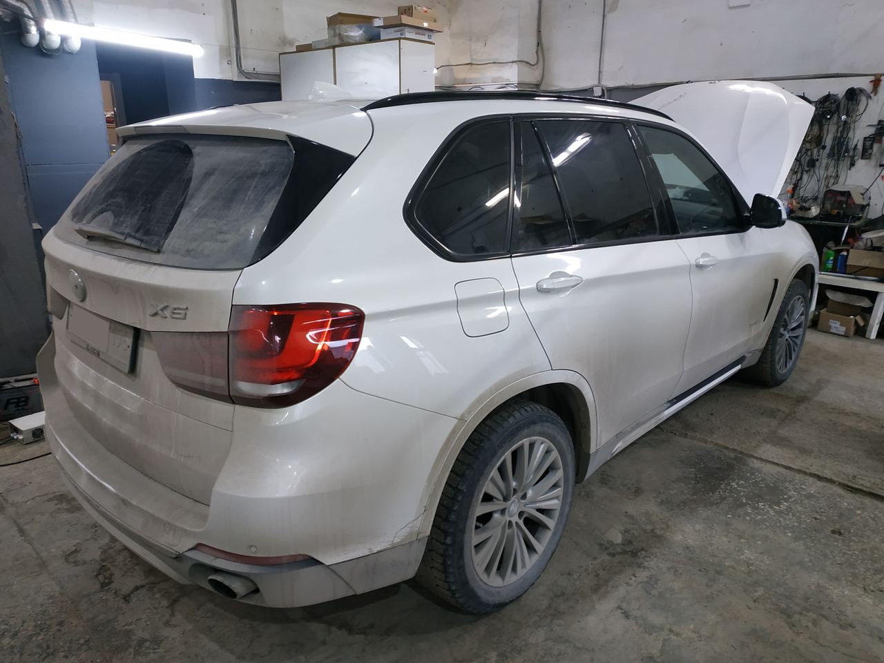 BMW Х5 F15 35i 2014 г.в. в автосервисе BMWupgrade Екатеринбург