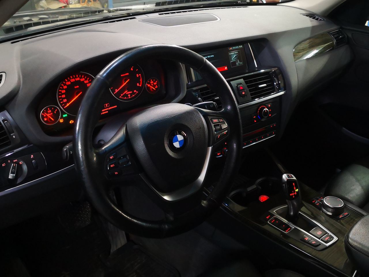дооснащение BMW F25 X3 головным устройством NBT Evo
