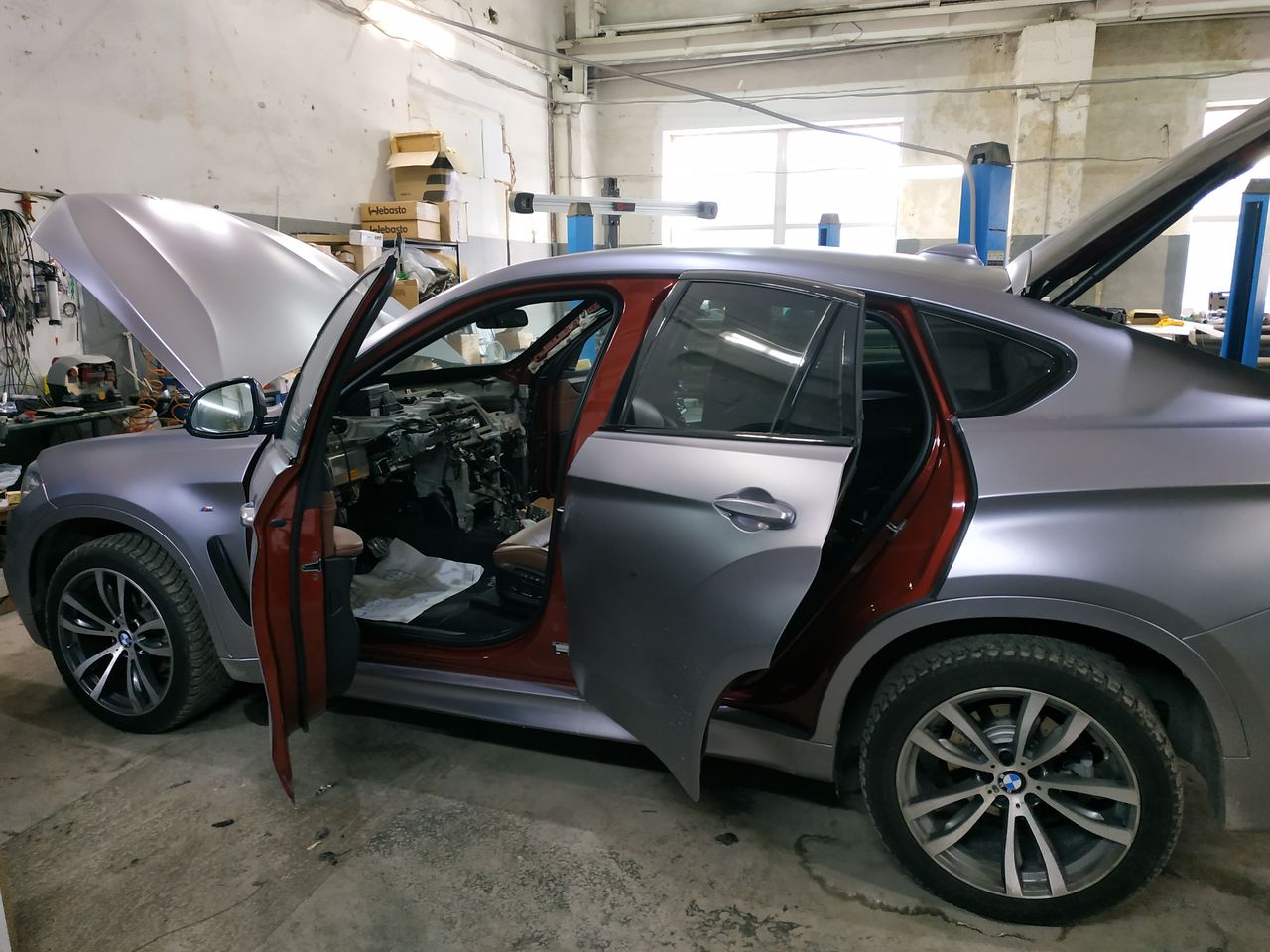 BMW Х6 F16 30d 2016 г.в. в автосервисе BMWupgrade Екатеринбург