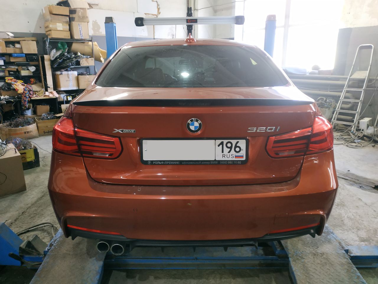 BMW F30 320i 2018 в автосервисе BMWupgrade