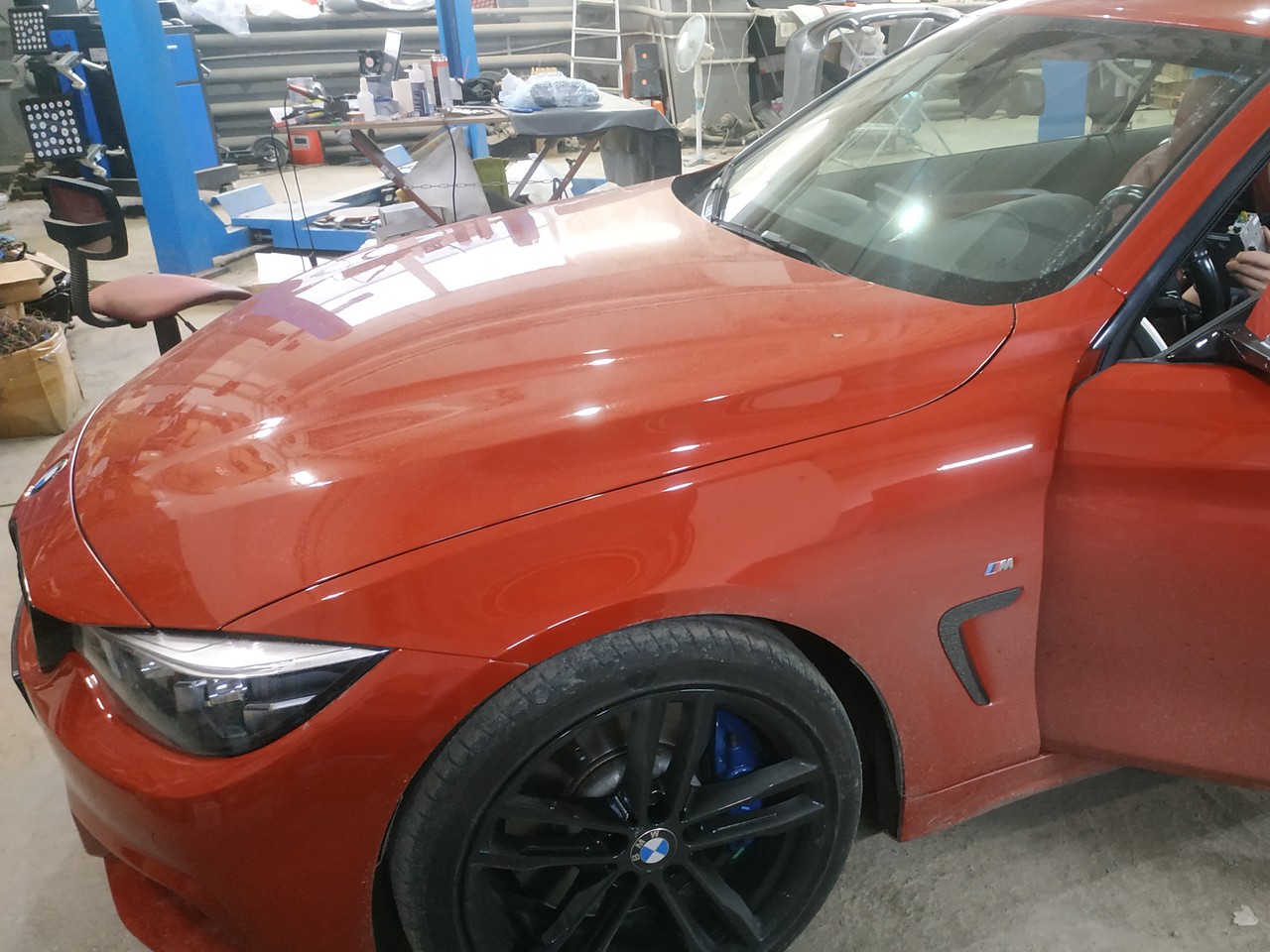 BMW F33 430i 2017 в автосервисе BMW