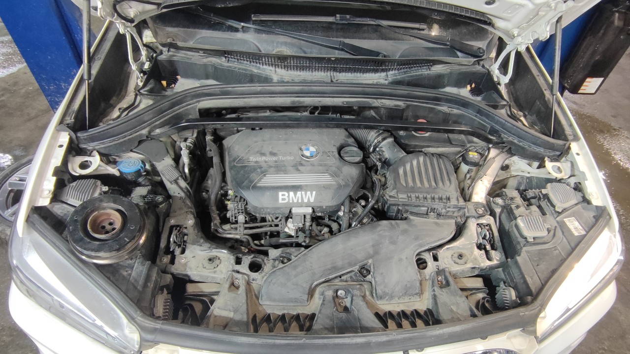 Двигатель B47, замена демпфера, BMW F48 2018