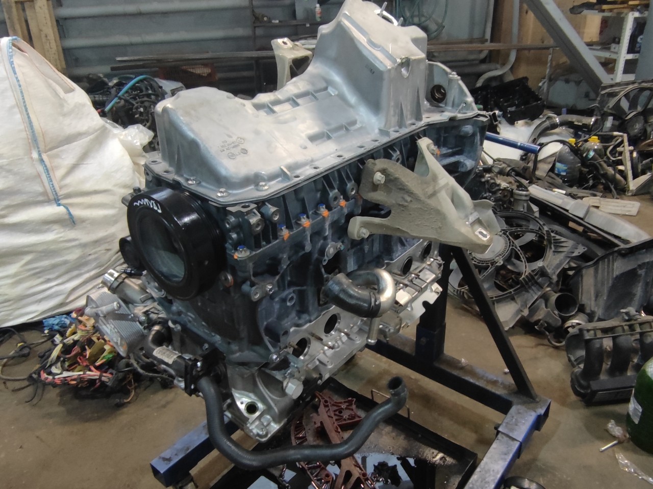 Контрактный двигатель N52 на замену
