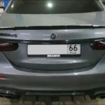 Выхлоп Тор на Mercedes E-class W213 Brabus