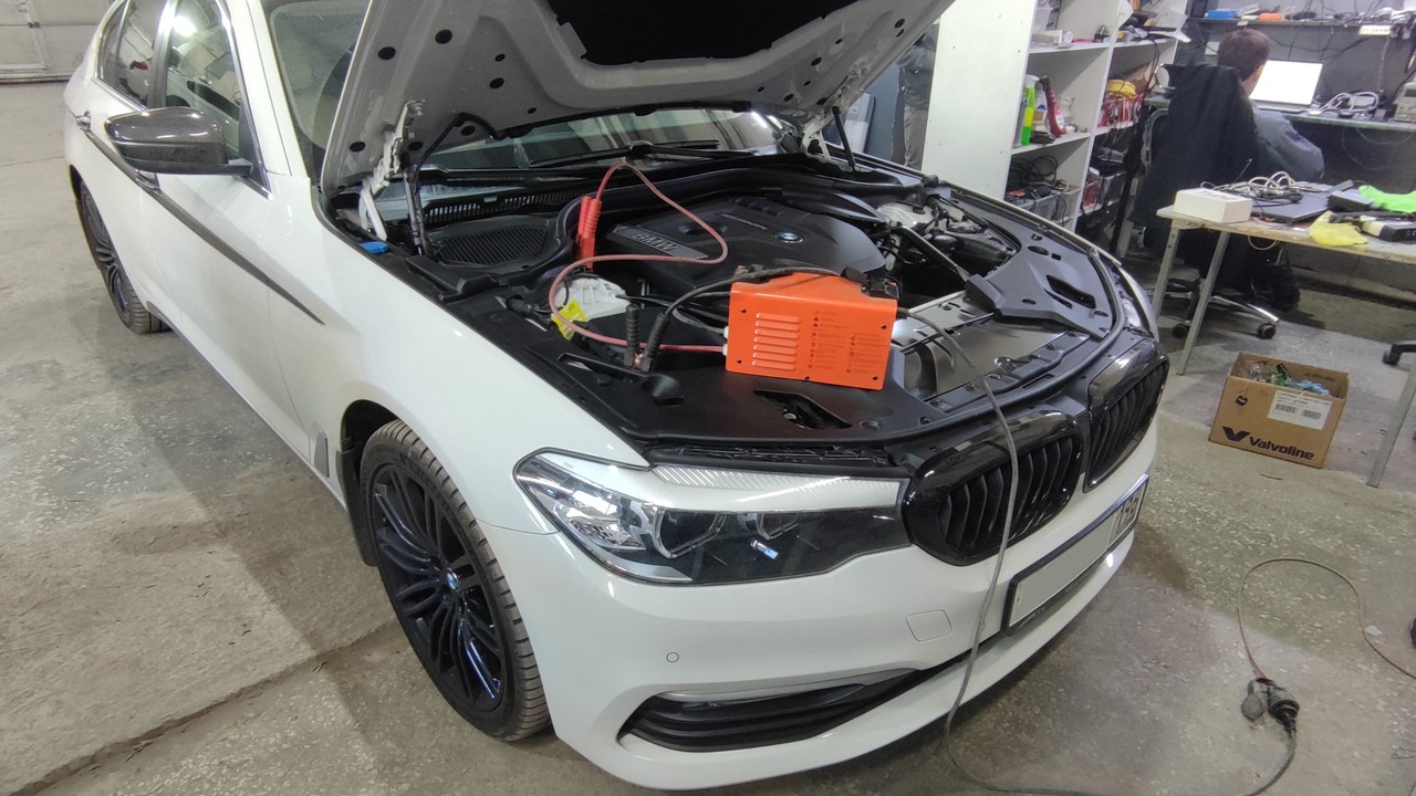 BMW G30 530i 2017 в автосервисе BMWupgrade Екатеринбург