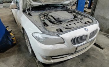 bmw f10 530d, замена клапанной крышки