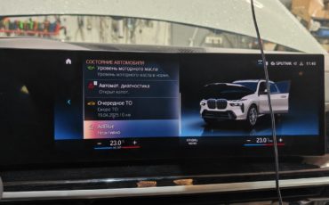 BMW X7 G07 40d, AdBlue неактивно, отключено