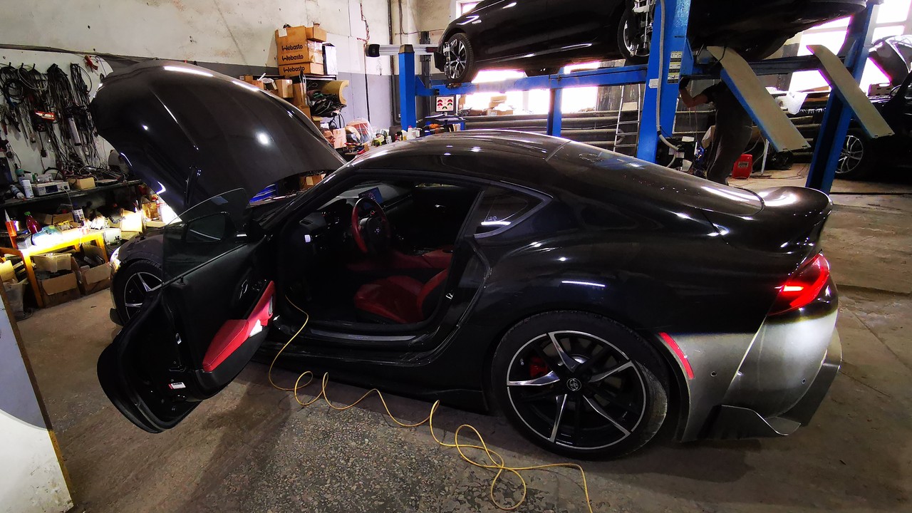 Toyota Supra в автосервисе BMWupgrade