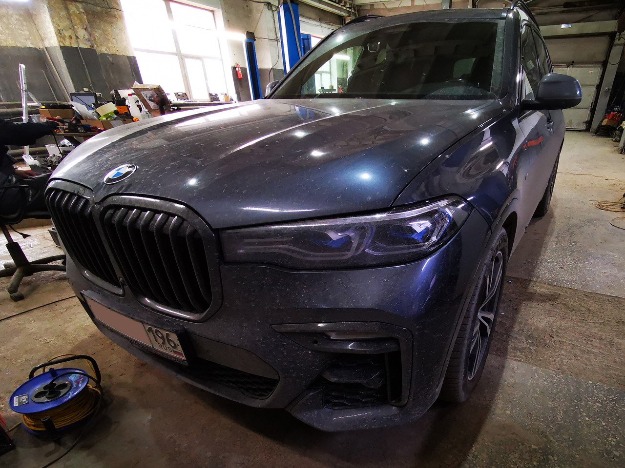 BMW X7, автозапуск с родным ключом