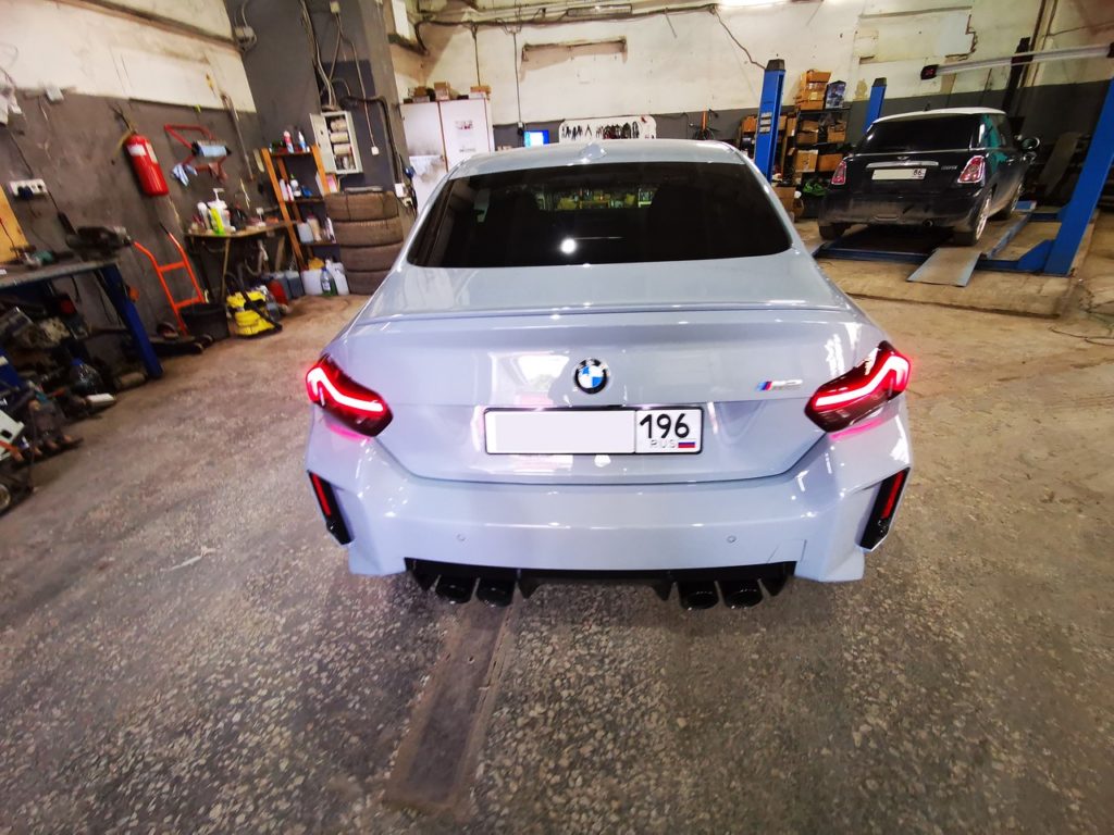 BMW G87 M2 2023, прошивка системы стабилизации в M2CS