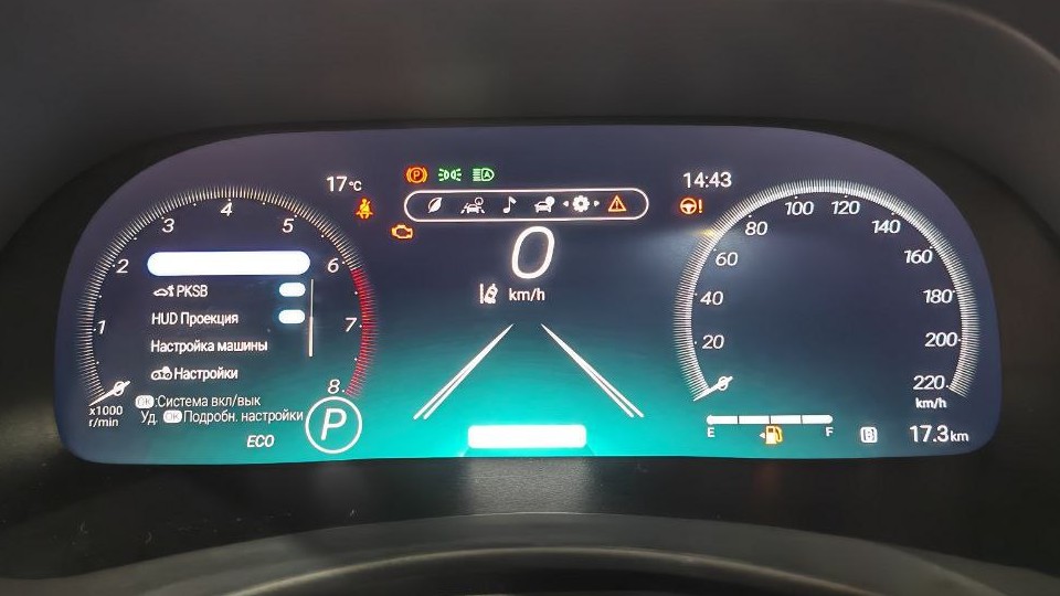 Русификация панели приборов Toyota highlander 2025 из Китая в Екатеринбурге