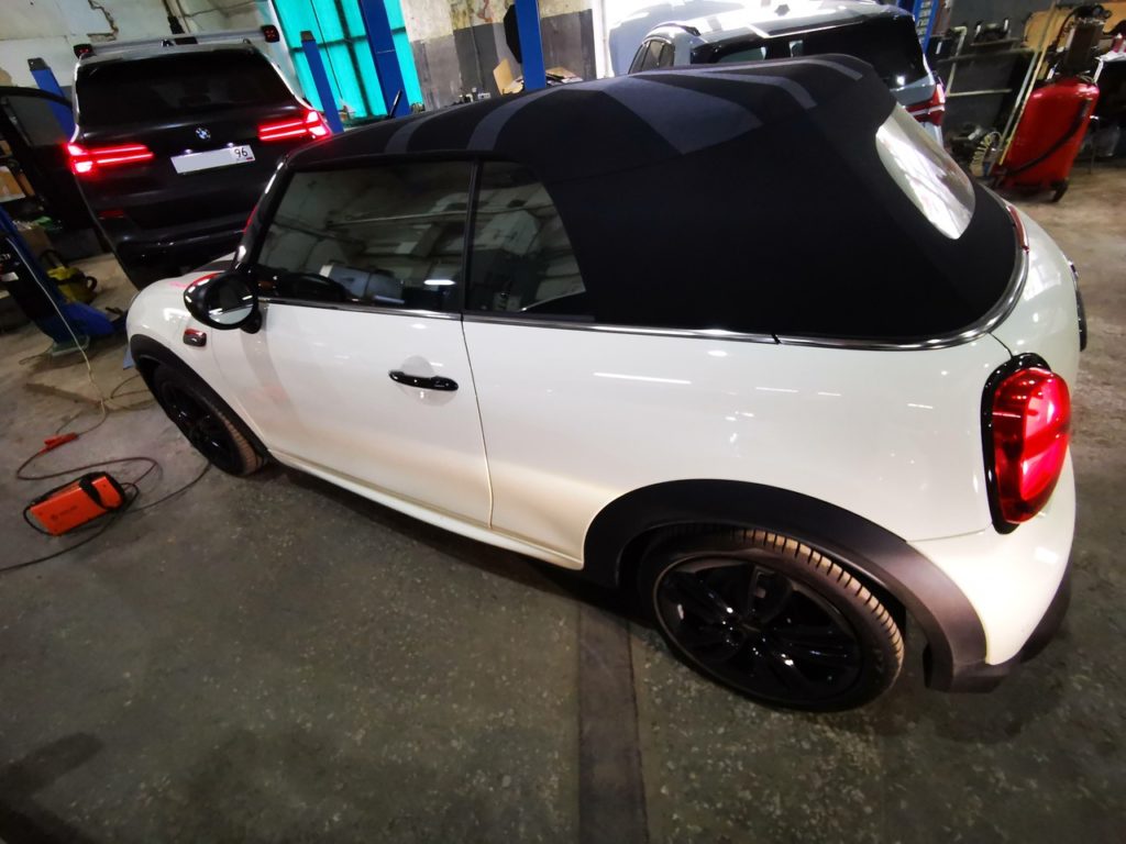 русификация Мини Купера Ф57 из Кореи в Екатеринбурге