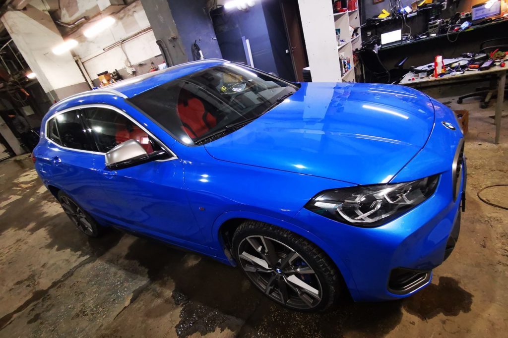 BMW X2 F39 2021 г, дооснащение Эппл Карплей Екатеринбург
