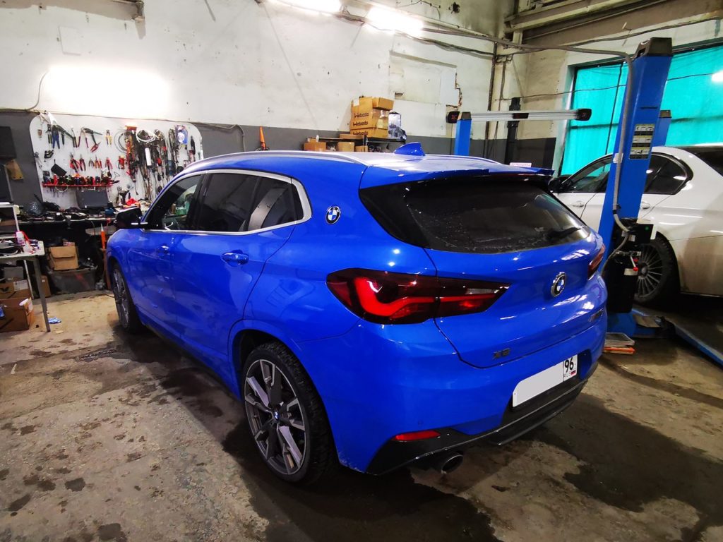 BMW X2 F39 m35i в автосервисе БМВ апгрейд Екб