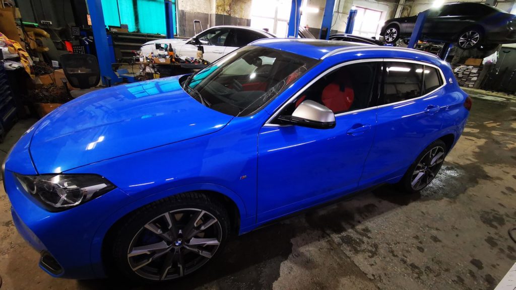 BMW X2 F39 m35i 2021, русификация бмв из Кореи в Екатеринбурге